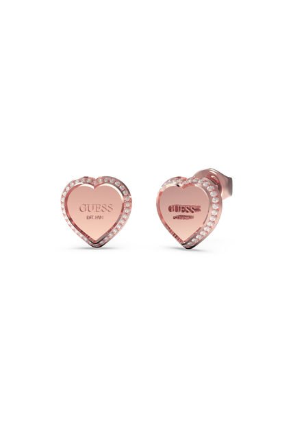 Aretes Heart & White Cz_JUBE01427JWRGT/