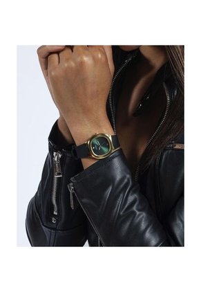 Reloj Guess Mujer Eve. Silicona Negro GW0658L1