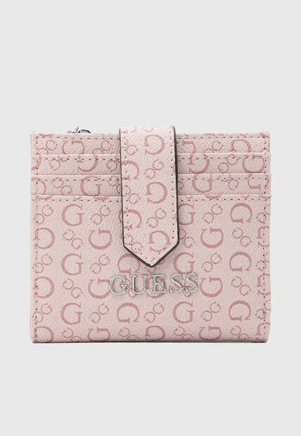 Billetera GUESS Remy SLG Rosa Claro