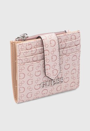 Billetera GUESS Remy SLG Rosa Claro