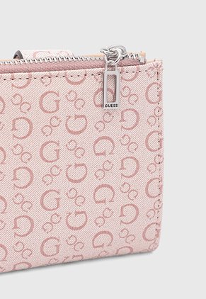 Billetera GUESS Remy SLG Rosa Claro