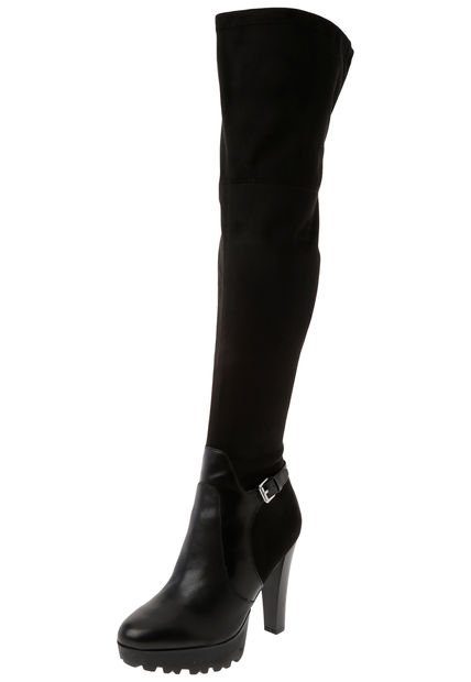 Bota Alta Negro GUESS - Compra Ahora | Dafiti Colombia