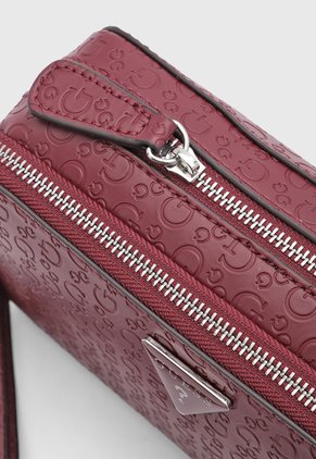 Bolso Manos Libres GUESS Lisa Mini Vinotinto