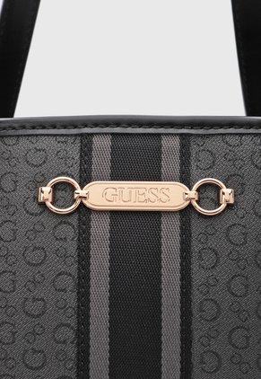 Bolso Guess Raquel Carryall Gris Oscuro