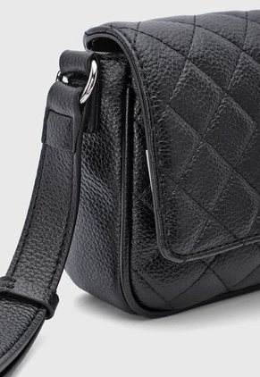 Bolso Manos Libres GUESS Wester Flap Negro