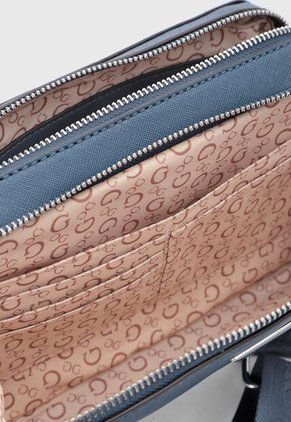 Bolso Manos Libres GUESS Viviette Mini Azul Éter