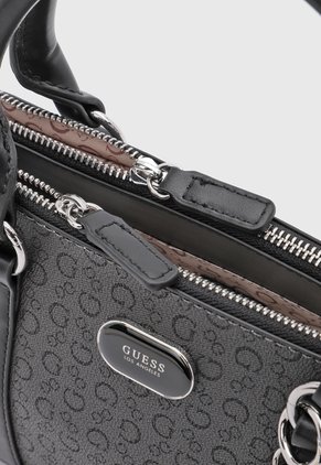 Bolso Guess Marsala Gris Oscuro