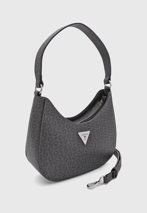 Bolso GUESS Lilia Mini Gris Oscuro