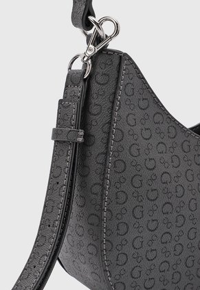 Bolso GUESS Lilia Mini Gris Oscuro