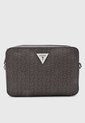 Bolso Manos Libres GUESS Lilia Mini Marrón de Guess