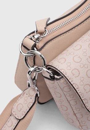 Bolso Manos Libres Guess Koi Mini Beige