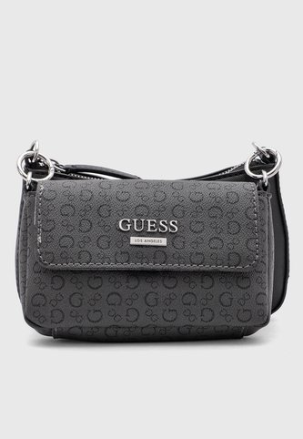 Bolso Manos Libres Guess Koi Mini Gris Oscuro Guess