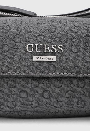 Bolso Manos Libres Guess Koi Mini Gris Oscuro