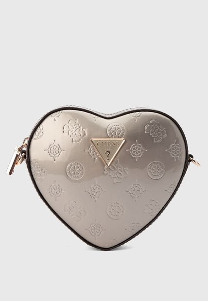 Bolso GUESS Arnela Mini Plateado