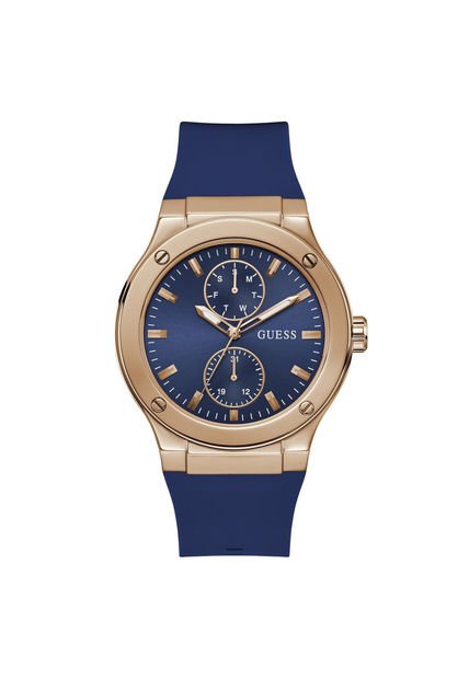 Relojes Guess Hombre JET. Silicona Azul GW0491G4