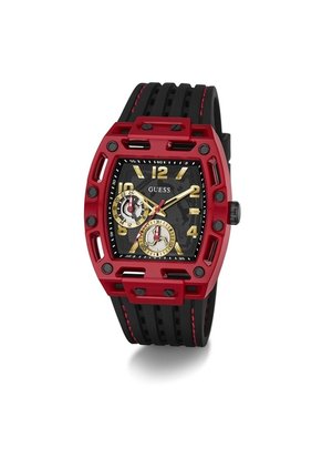 Reloj Guess Hombre Phoenix. Silicona Negro GW1146G1
