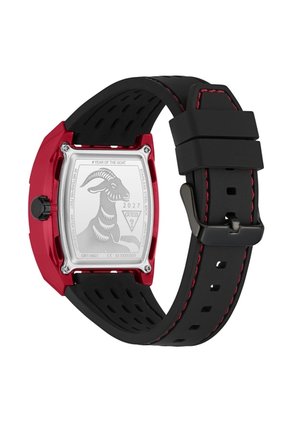 Reloj Guess Hombre Phoenix. Silicona Negro GW1146G1