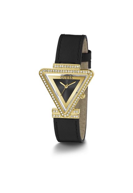 Relojes Guess Mujer FAME. Cuero Negro GW0504L5