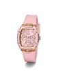 Reloj Guess Mujer Sparkling Pink. Silicona Rosado GW0032L7 de Guess