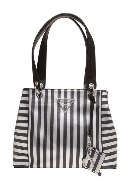Bolso Azul Navy-Plateado GUESS Kamryn Shooper