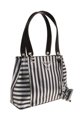 Bolso Azul Navy-Plateado GUESS Kamryn Shooper