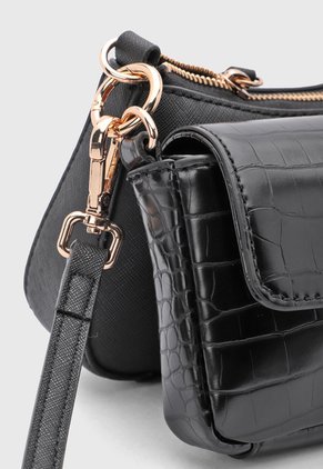 Bolso Manos Libres GUESS Koi Mini Negro
