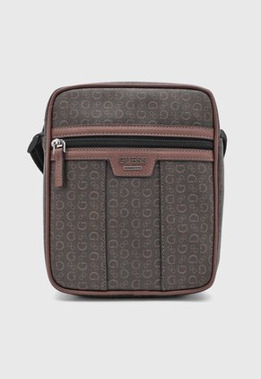 Bolso Manos Libres GUESS West Adams Marrón