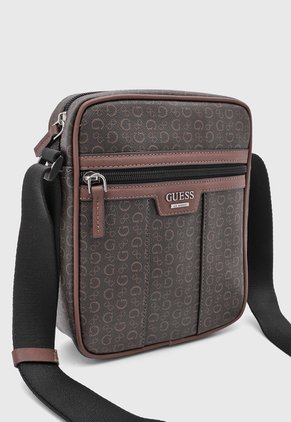 Bolso Manos Libres GUESS West Adams Marrón