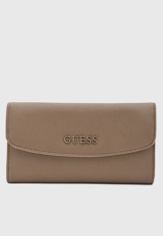 Billetera GUESS Remy SLG Café Guess