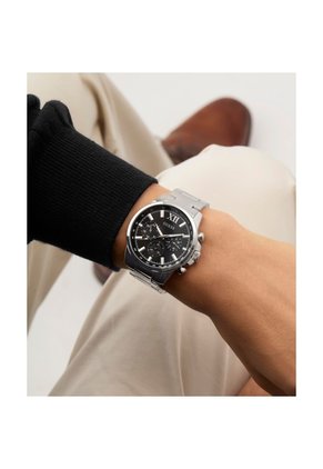 Reloj Guess Hombre Walker. Acero Inoxidable Plateado GW0900G1