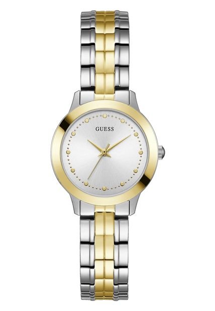Reloj Guess Chelsea/W0989L8 - Plateado/Dorado