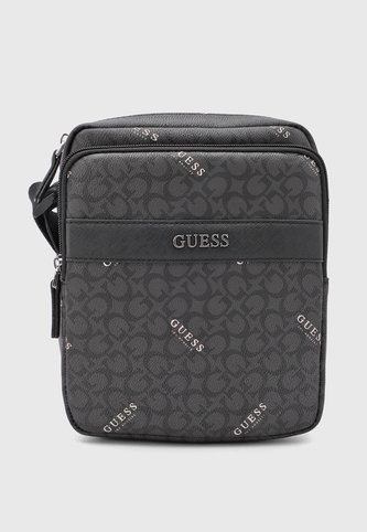 Bolso Manos Libres Guess Turi Gris Oscuro Guess