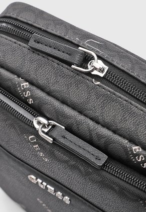 Bolso Manos Libres Guess Turi Gris Oscuro