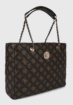 Bolso Café-Dorado GUESS