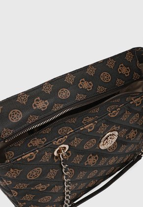 Bolso Café-Dorado GUESS