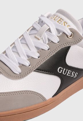 Tenis GUESS Silver Blanco