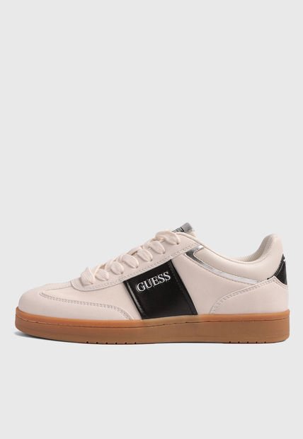 Tenis Beige-Ocre-Negro GUESS Lalak