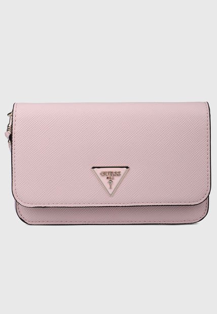 Billetera Palo de Rosa-Dorado GUESS Laurel