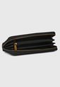 Billetera Negro-Dorado GUESS Abey de Guess