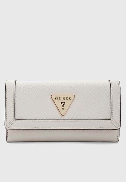 Billetera GUESS Cadence SLG Marfil
