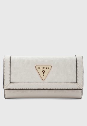 Billetera GUESS Cadence SLG Marfil