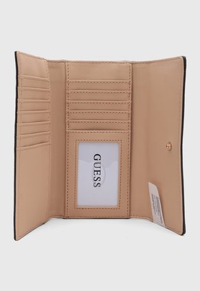 Billetera GUESS Cadence SLG Marfil