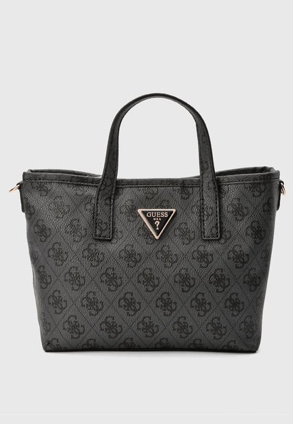 Bolso GUESS Latona Mini Gris Oscuro