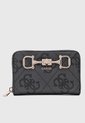 Billetera GUESS Janie Gris Oscuro de Guess