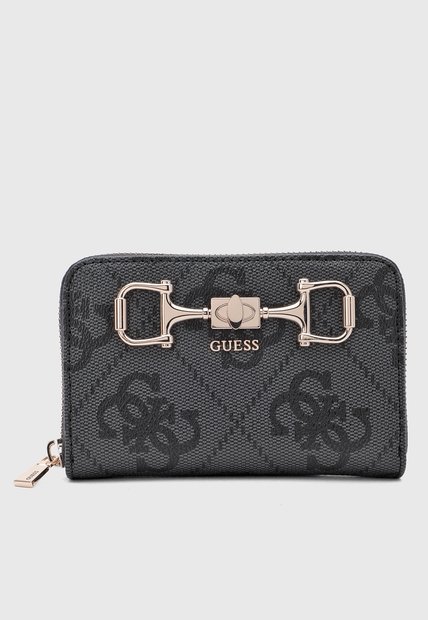 Billetera GUESS Janie Gris Oscuro