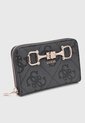 Billetera GUESS Janie Gris Oscuro de Guess