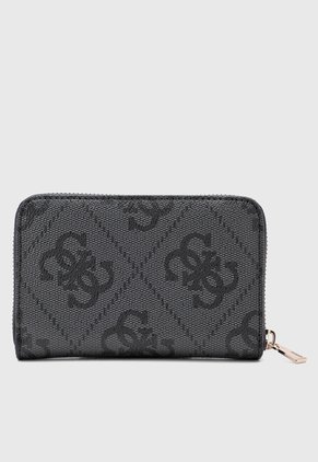 Billetera GUESS Janie Gris Oscuro
