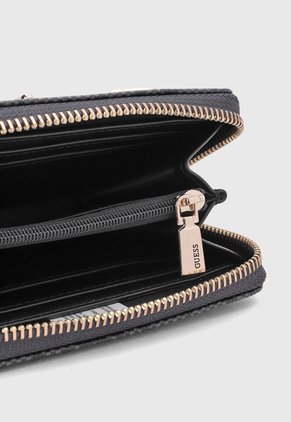 Billetera GUESS Janie Gris Oscuro