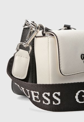 Bolso Manos Libres GUESS Abbie Mini Negro