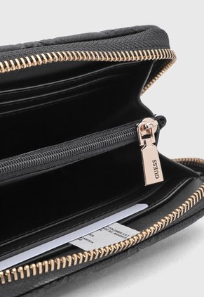 Billetera GUESS Anise SLG Negro